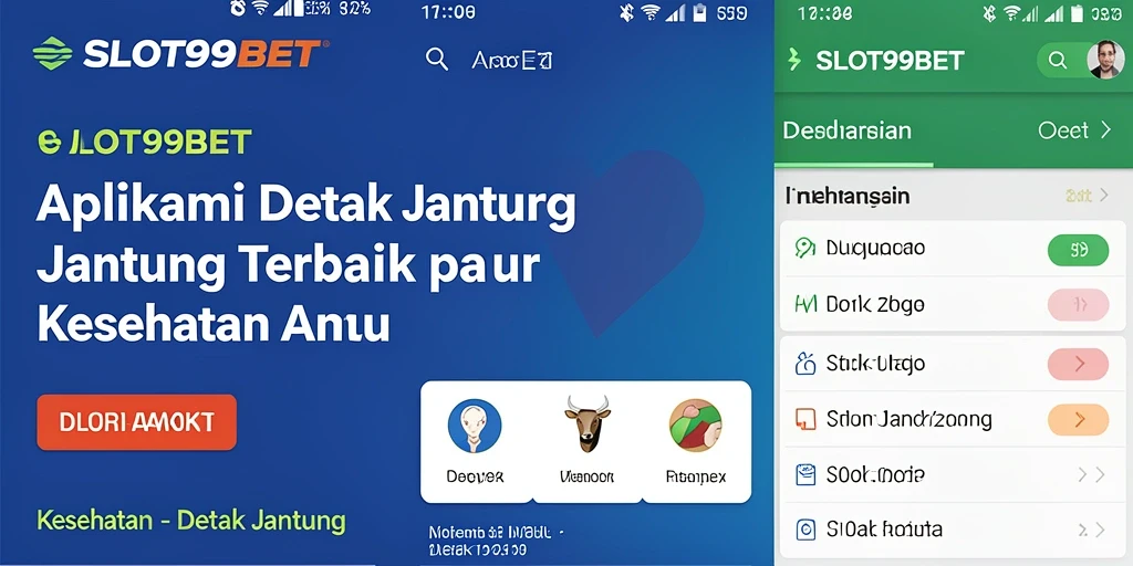 Antarmuka SLOT99BET untuk pemantauan detak jantung yang mudah.